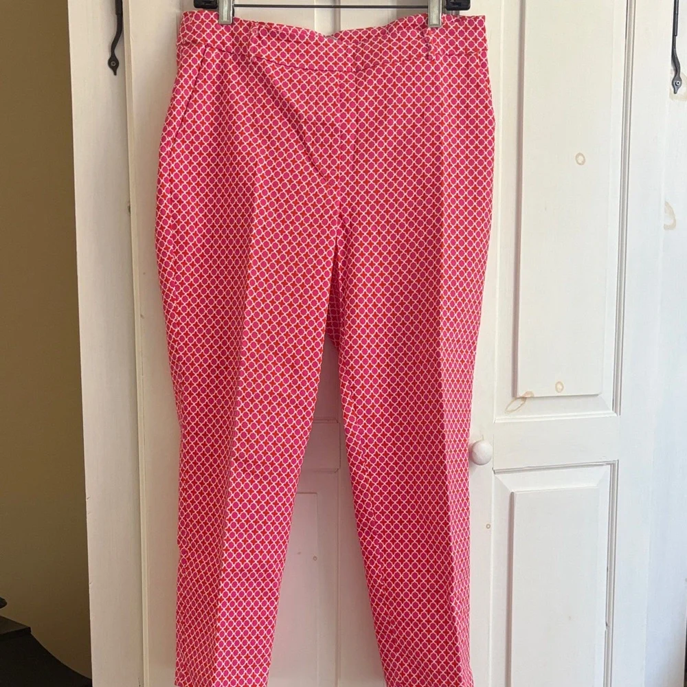 Pink Geometric Pattern Pants - Picture 5 of 5